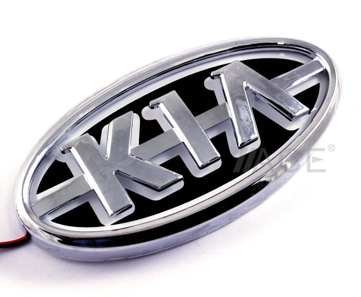 Светящийся логотип KIA,светящаяся эмблема KIA,светящийся логотип на авто  KIA,светящийся логотип на автомобиль KIA,подсветка логотипа  KIA,2D,3D,4D,5D,6D